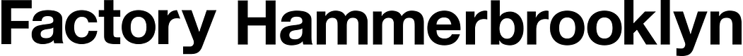Factory Hammerbrooklyn logo