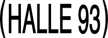 Halle 93 logo